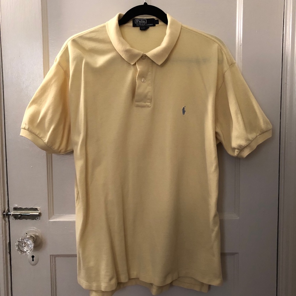 Ralph Lauren Pastel Yellow Polo